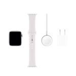 Apple Watch Series 5 - Silver Case, White Band