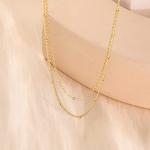 Chesky 14k Gold Plated Dainty Satellite Choker