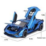 Lamborghini Sian Diecast Model Car with Sounds