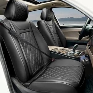 Luxury Leather Car Seat Covers - Full Protection Set