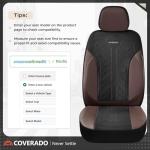 Luxurious Leather Seat Covers for 5-Seater Cars