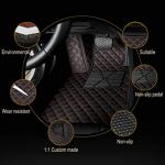 Custom Luxury Leather Floor Mats for Sedans and SUVs