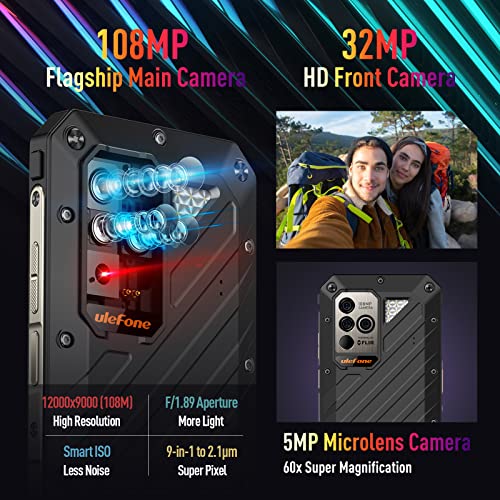 Ulefone 5G Rugged Smartphone with Thermal Imaging Camera