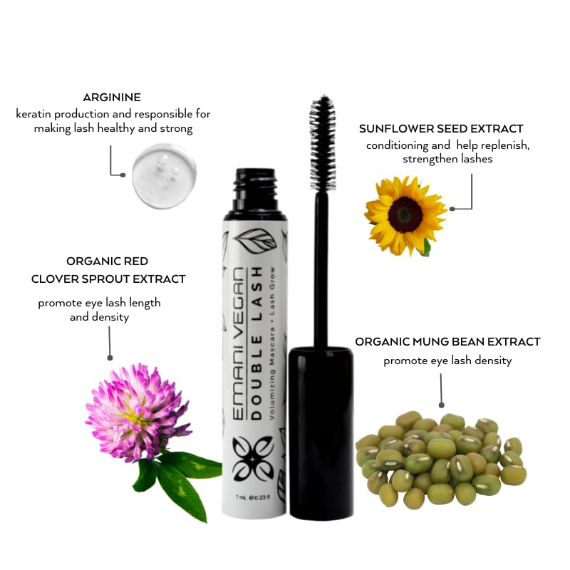 Emani Double Lash Volumizing Mascara & Serum