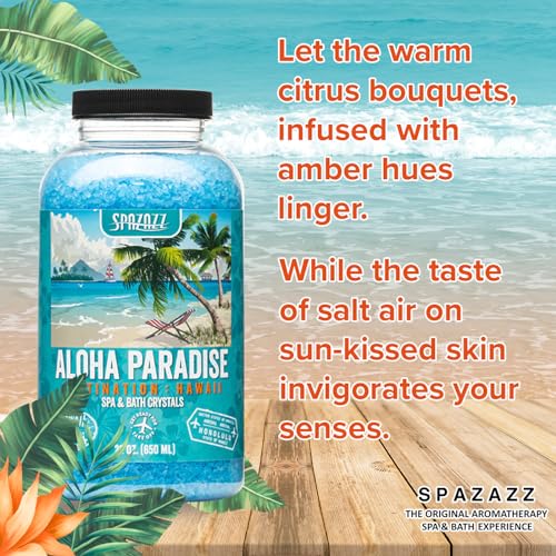 Spazazz Hawaii Aloha Paradise Aroma Crystals 22 oz