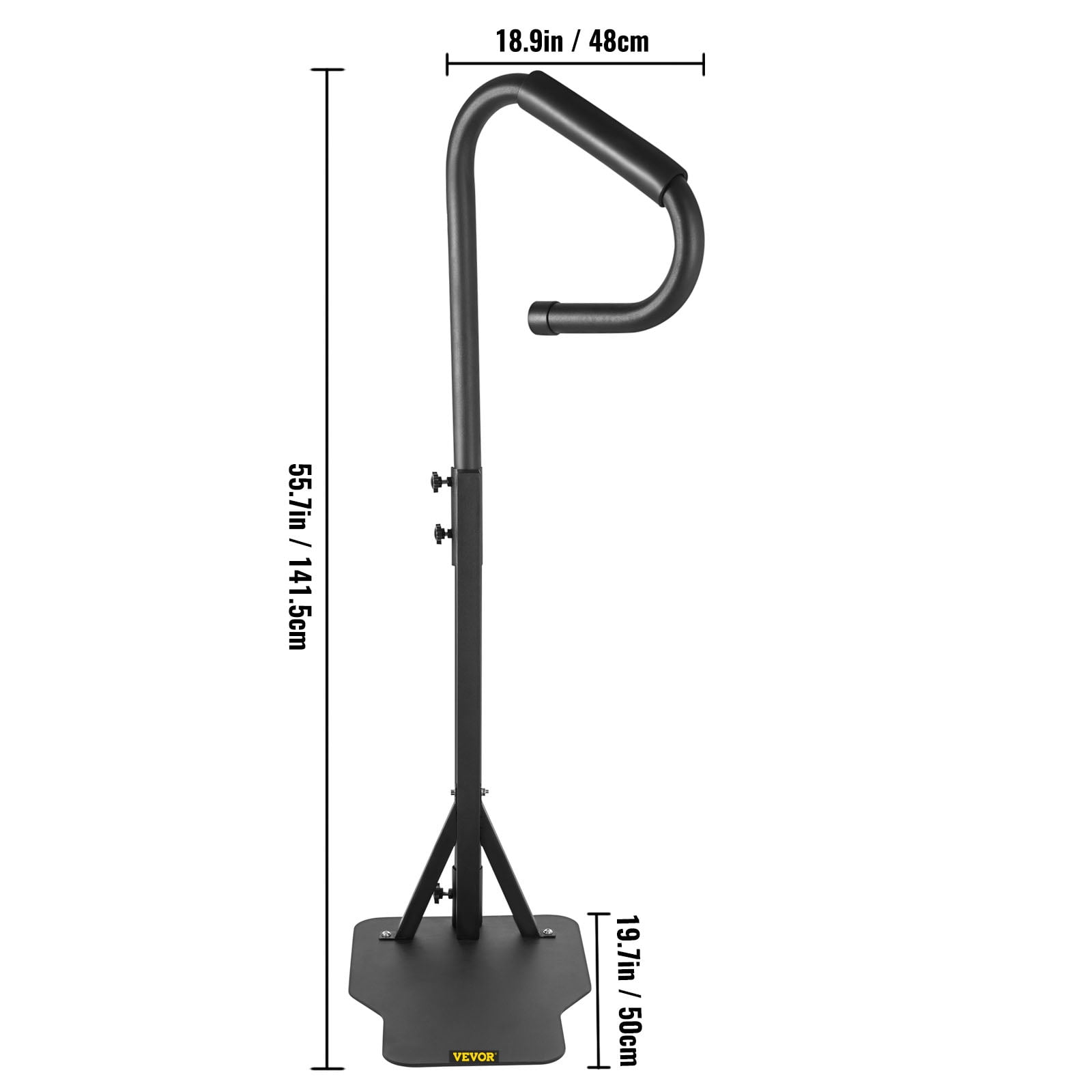 VEVOR 56" Spa Side Handrail with Sensor Light