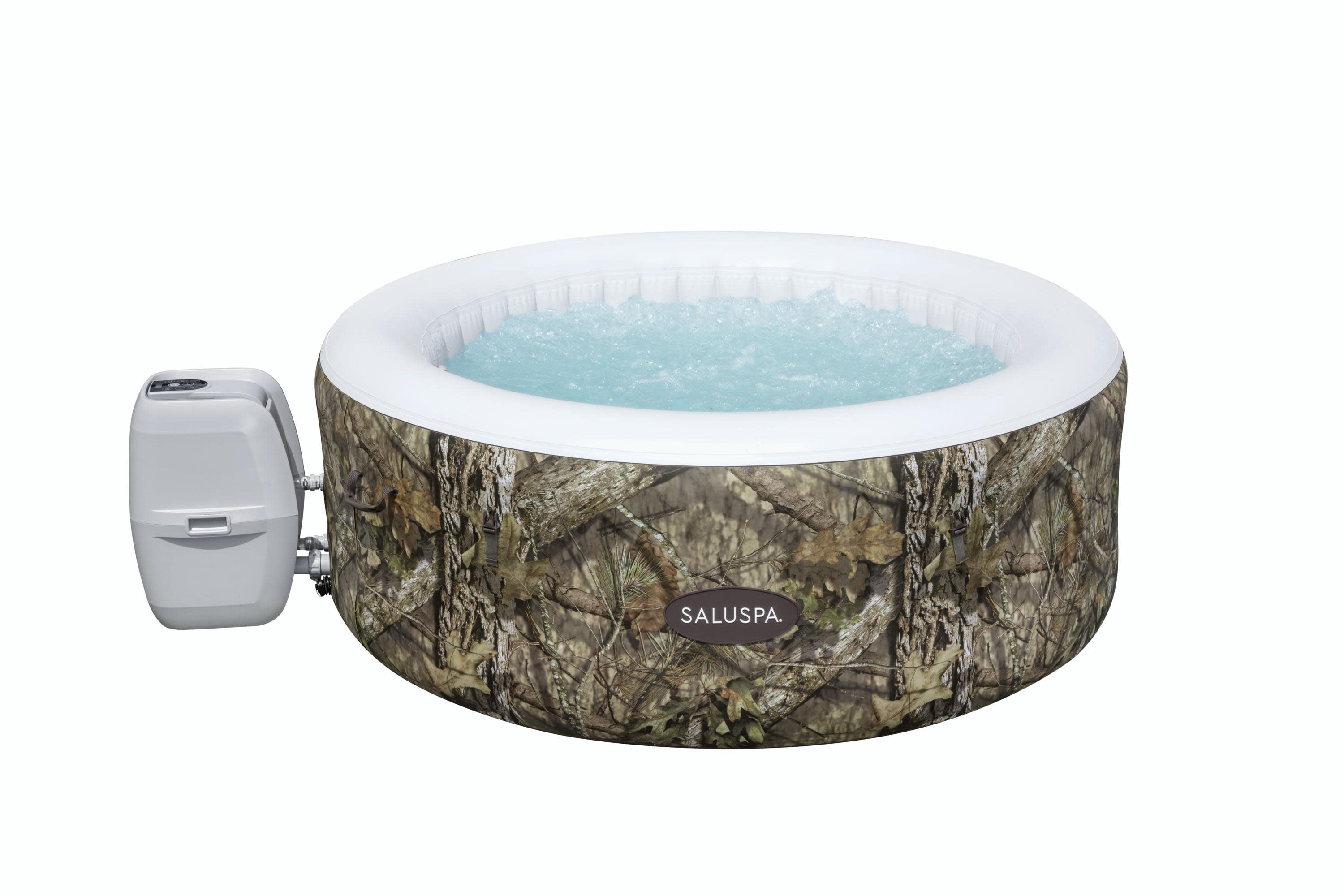 Mossy Oak Inflatable Hot Tub for Outdoors (or Outdoors Inflatable Hot Tub)