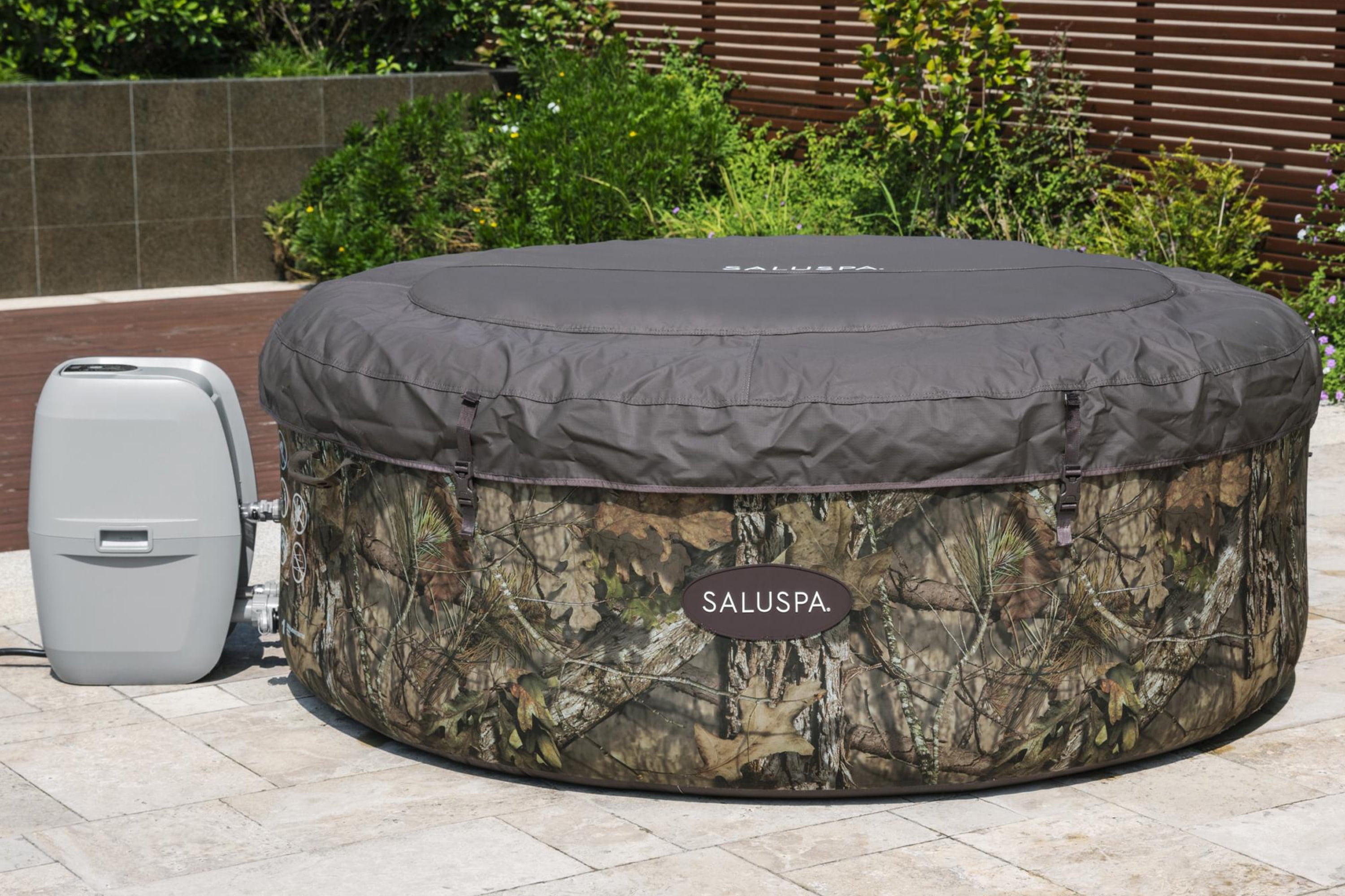SaluSpa Mossy Oak Inflatable Hot Tub for 2-4