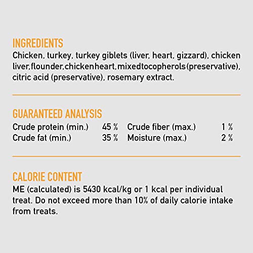 ORIJEN Grain-Free Freeze-Dried Cat Treats - 3 Pack