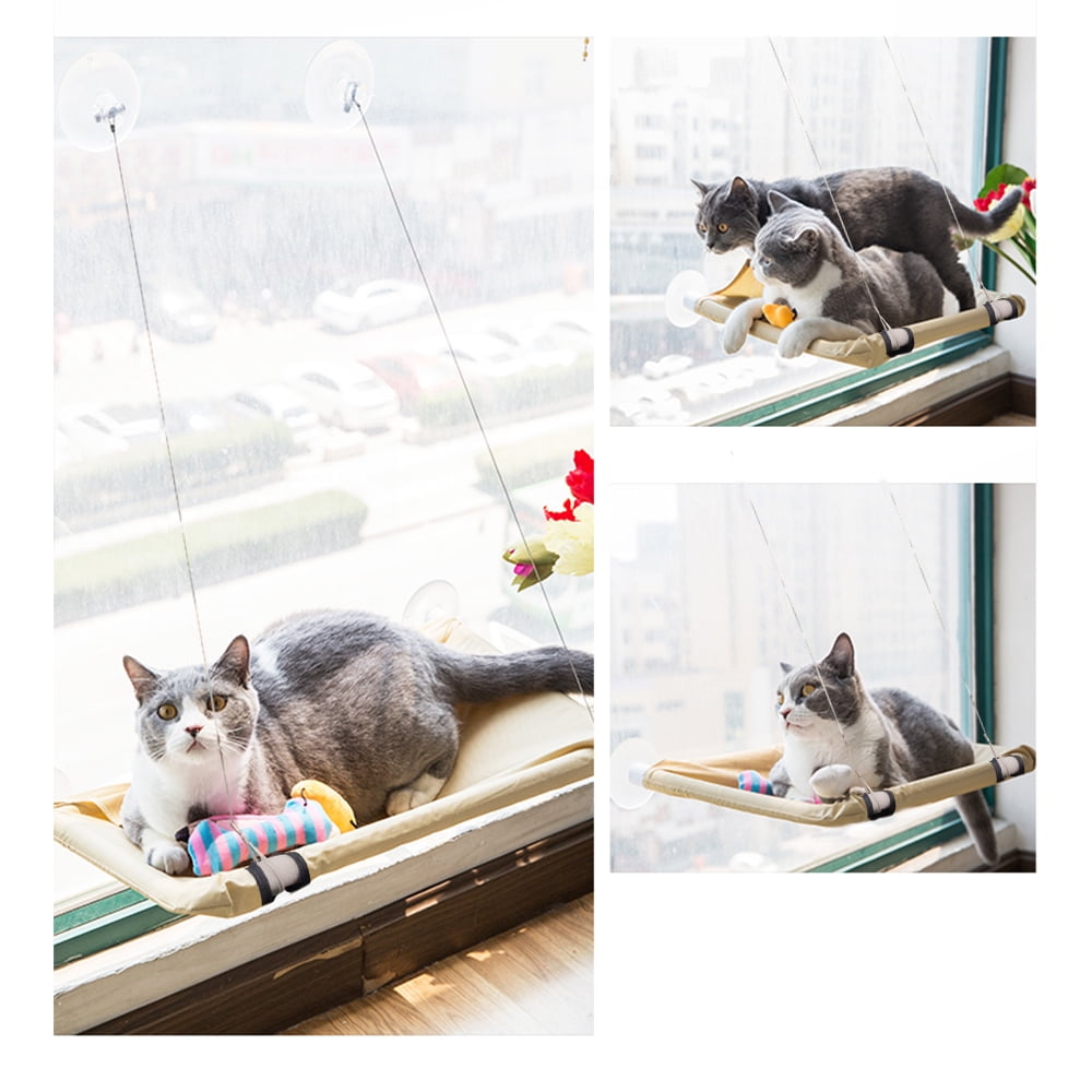 PAWISE Cat Hammock for Window Sill