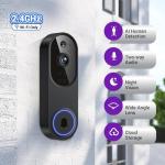 WarmBot Smart Wi-Fi Doorbell Camera with AI Detection