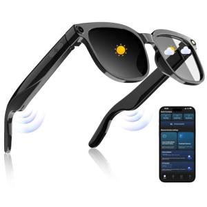 AI Smart Glasses with Camera and Voice Control