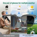 AI Smart Glasses with Camera and Voice Control