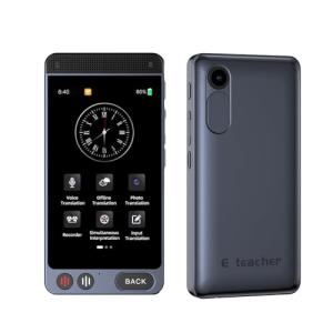 Language Translator Device, 142 Languages AI Translator with 2000mA Battery, Two Way Real-Time Voice Translation, Portable Smart Instant Translator for Voice/Text/Photo