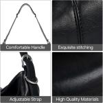 GEMIU Vegan Leather Soft Hobo Shoulder Bag