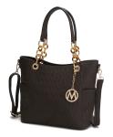 Mia K Rylee Vegan Leather Tote Bag