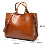 Luxury Designer Handbag for Women - Soft Tote Bag