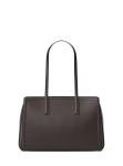 Michael Kors Laila Medium Tote Bag - Chocolate Leather