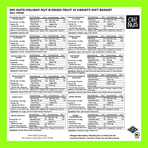 Easter & Ramadan Nut and Dried Fruit Basket