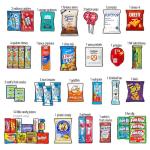 CraveBox Christmas Snack Variety Pack Gift Basket