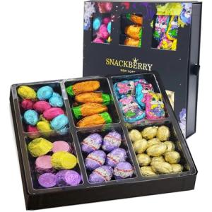 Easter Candy Platter with Chocolate Bunnies & More!