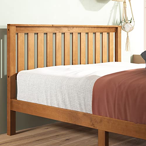 Rustic Pine Full Size Platform Bed Frame
