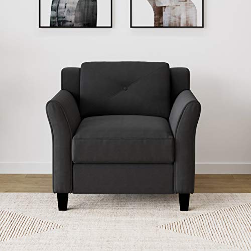 Harrington Black Chair by Lifestyle Solutions