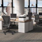 Ergonomic Mid Back Mesh Office Desk Chair