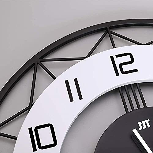 Modern Silent Wall Clock for Home Decor