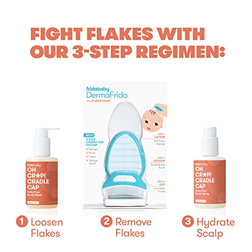 Fridababy 3-Step Cradle Cap System for Babies