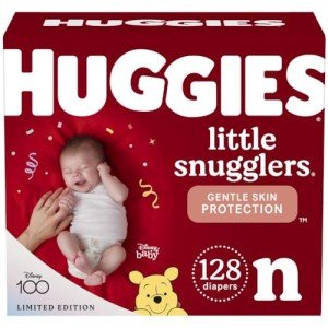 Huggies Little Snugglers Newborn Diapers, Select Quantity