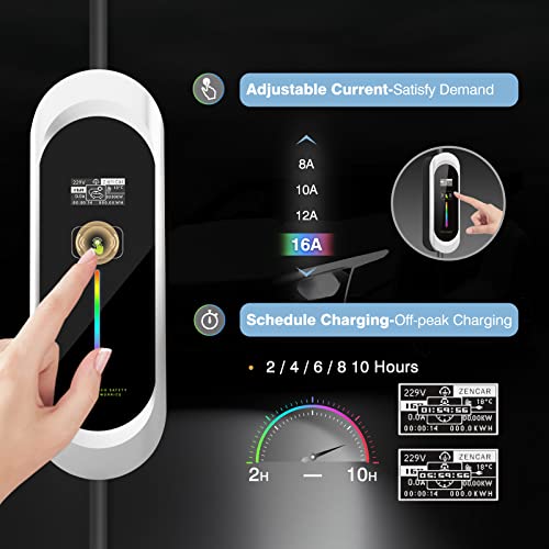 Keruida Portable 16A Level 1 EV Charger