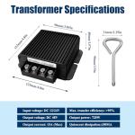 MZHOU 720W DC-DC Power Converter for EV Chargers