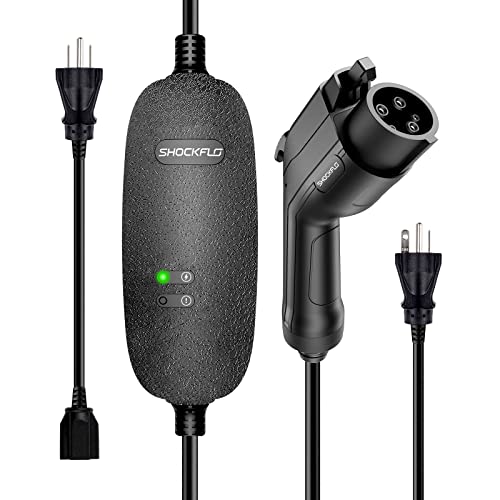 ShockFlo Level 1-2 16A Portable EV Charger