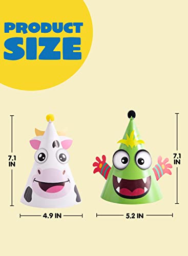 Cute Animal Theme Birthday Hats for Kids Parties