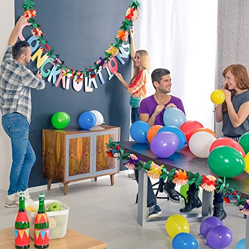 Tropical Garland Party Decor - 2 Pack 20ft