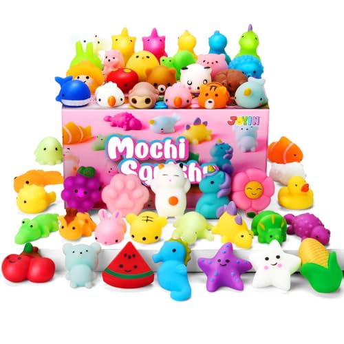 25-Pack Mochi Squishy Toys Set for Kids