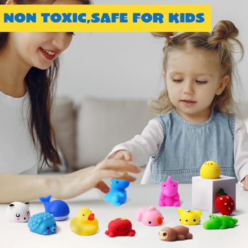 25-Pack Mochi Squishy Toys Set for Kids