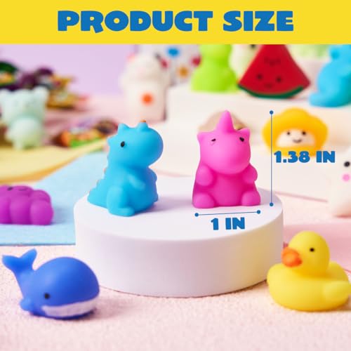 25-Pack Mochi Squishy Toys Set for Kids