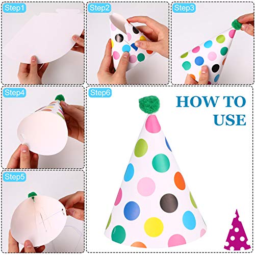 25 Piece Colorful Party Set with Decorations