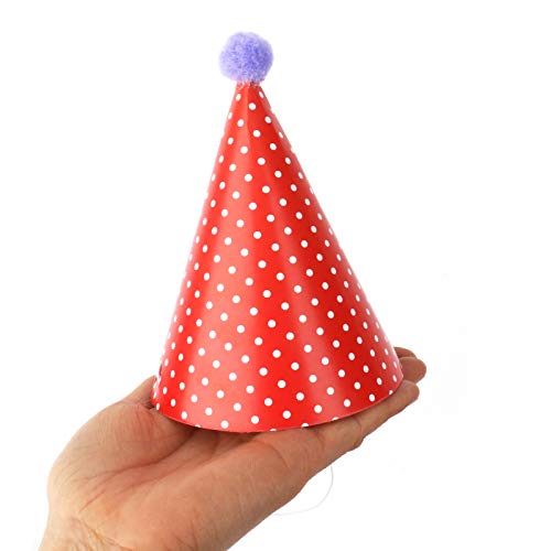 Colorful Kids Birthday Party Hats, Assorted Styles