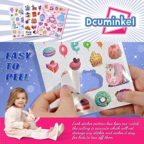 Glittery Birthday Stickers for Kids - 300+ Pieces