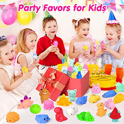 40pcs Mochi Squishies - Fun Party Favors for Kids