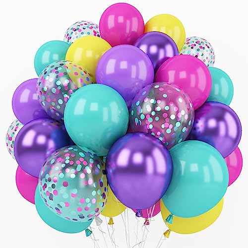 Colorful 60-Piece Balloon Set for Kids' Parties