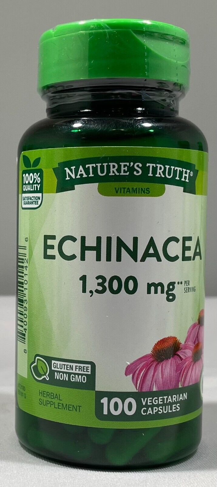 Echinacea Quick Release Capsules 1300mg - 100 Count