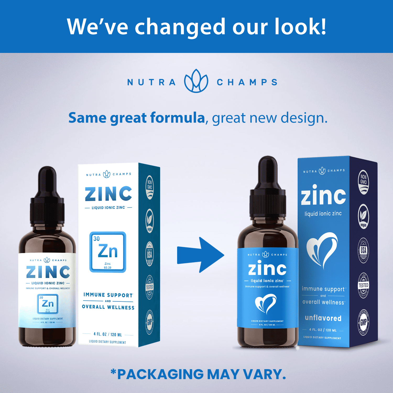 Organic Liquid Zinc Drops with Vitamin C for All