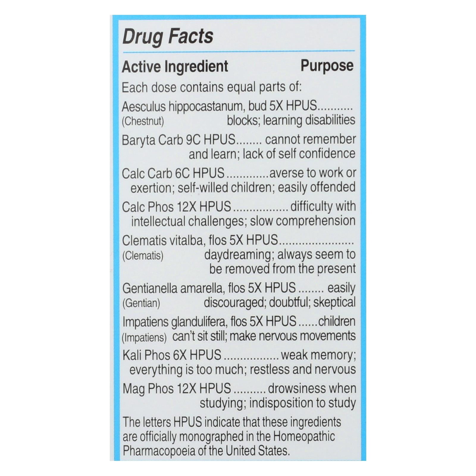 Kids' Attention & Focus Supplement, 1 Oz