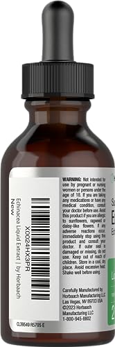 Echinacea Liquid Extract 2 oz | Alcohol-Free, Gluten-Free