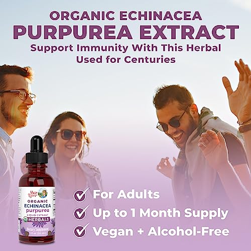 Organic Echinacea Purpurea Liquid Drops - 1 Fl Oz