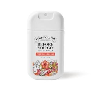 Tropical Hibiscus Bathroom Spray with Essential Oils